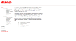Desktop Screenshot of dcineco.com